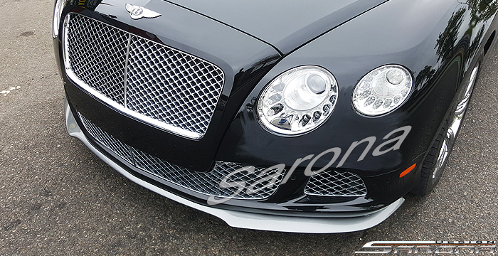 Custom Bentley GT  Coupe Front Add-on Lip (2011 - 2017) - $790.00 (Part #BT-026-FA)